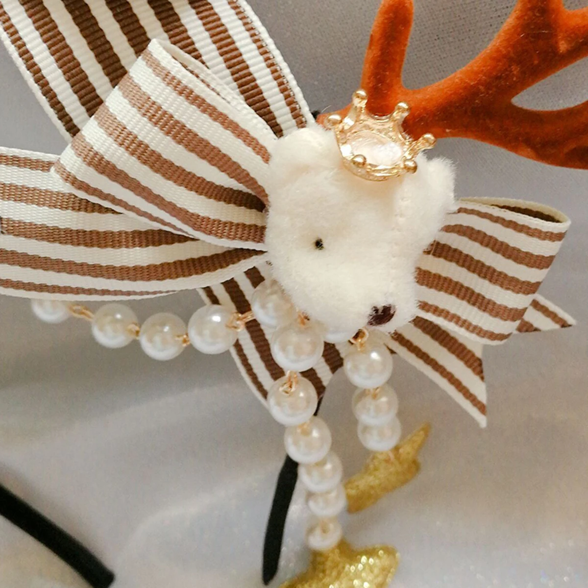 

20Pcs Crown Jewelry Accessories Alloy DIY Embellishment for Hair Band Pendant Craft Projects Kids Creative Fun Golden