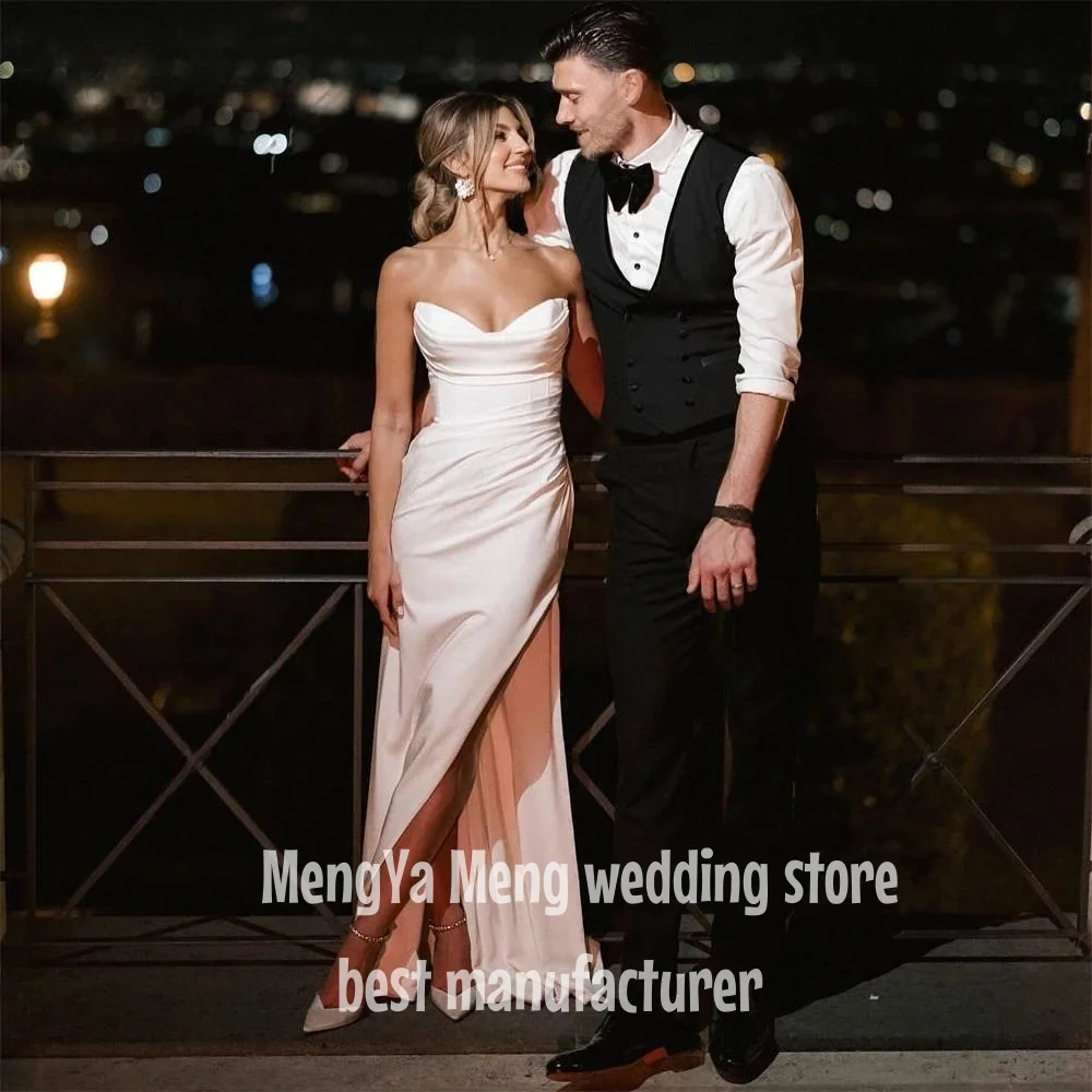 ZHUISHU Mermaid Off-the-Shoulder Wedding Dress Wedding Gown Heart-shaped Bride Bohemian Style Customized Women Evening Gown