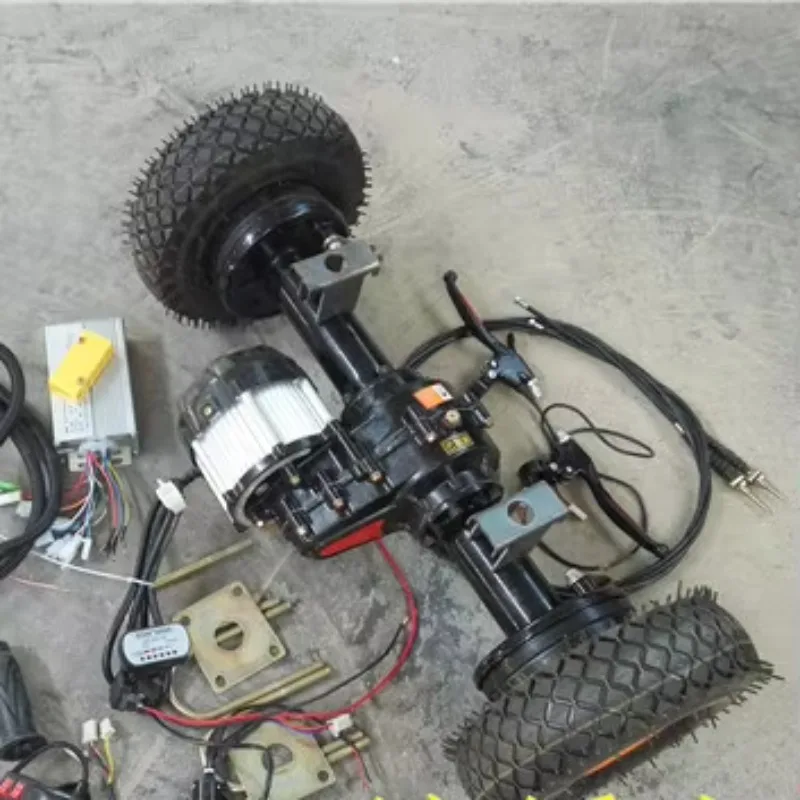 

Комплект для переоборудования электромобиля - 1,5 тонны, комплект передней/задней оси двигателя переменного тока для грузовиков и мини-фургонов, модернизированная система электромобилей с контроллером