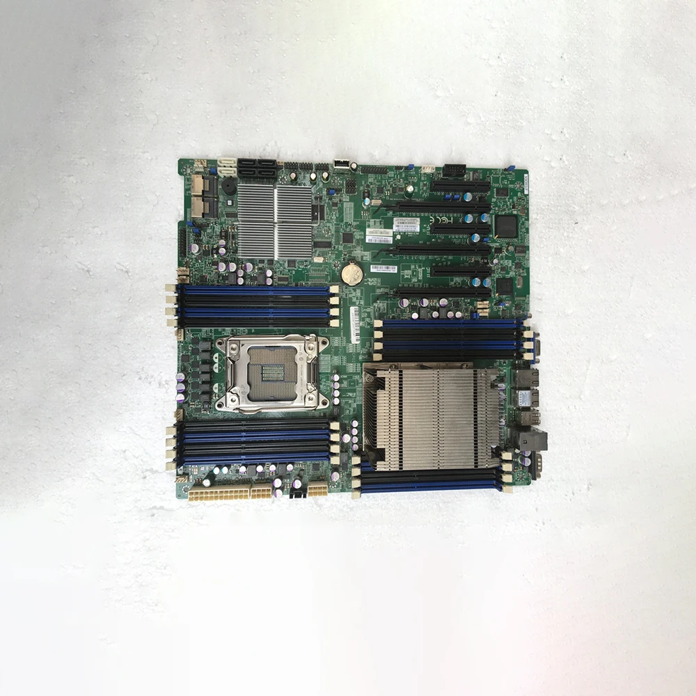 Dual X79 Motherboard 2011 Pin E5-2680V2 unterstützt 6 Karten X9DR3-F