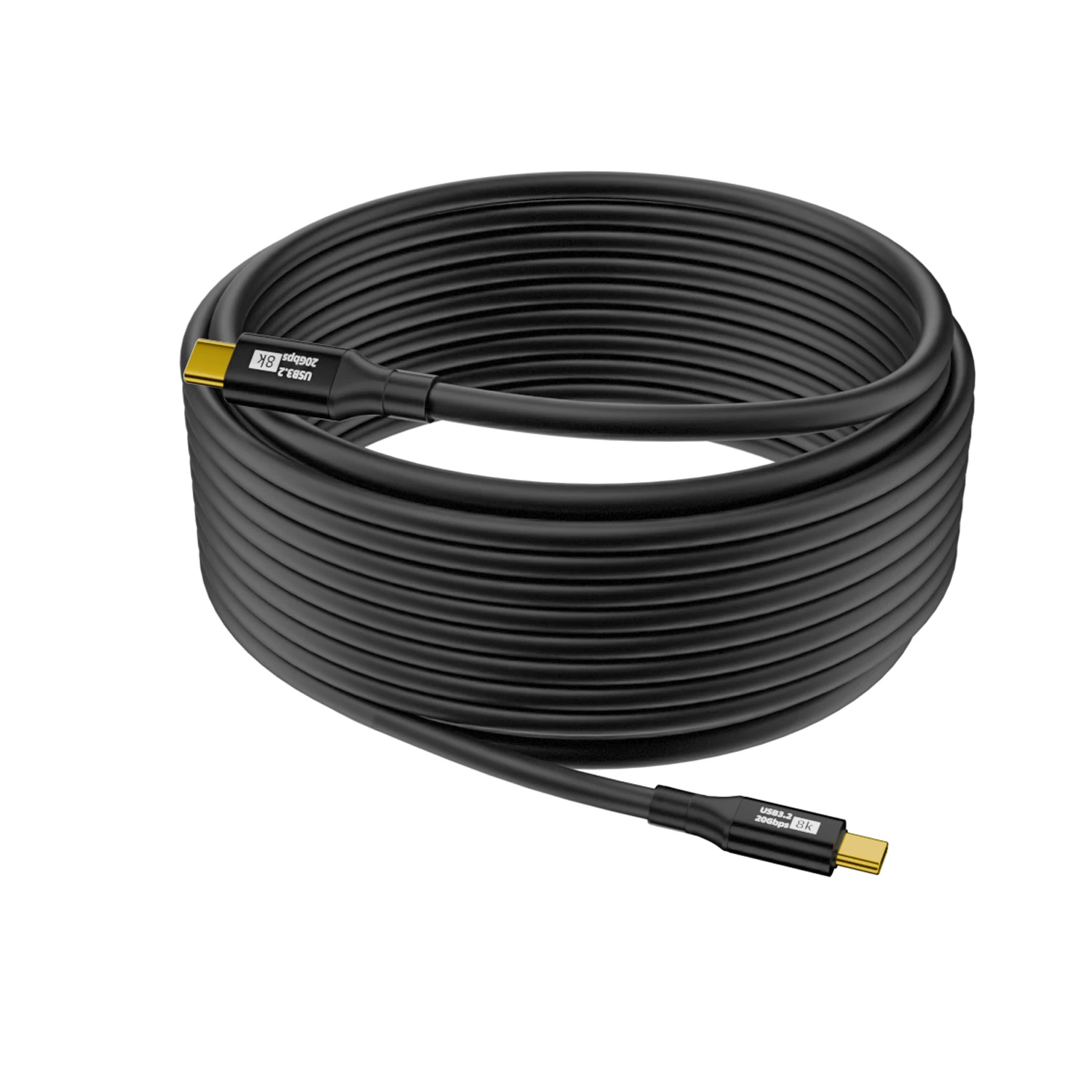 USB-C zu C Kabel 8K@60Hz Video, 100W PD 20Gbps Daten USB 3.2 Gen 2 Schnellladung Video-Monitor-Kabel für iPhone 15, MacBook, iPad
