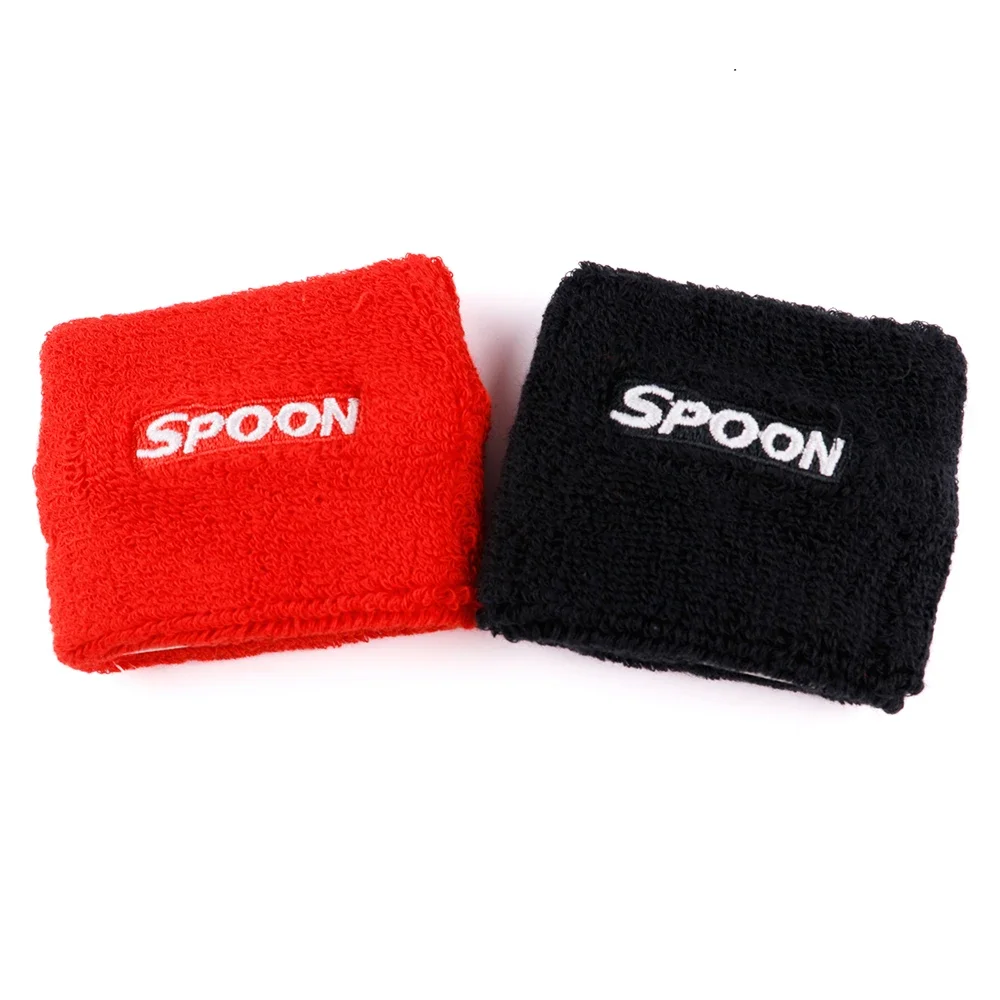 SPOON jdm style Car Reservoir Brake Clutch Oil Tank Cap Sock Sweat Band