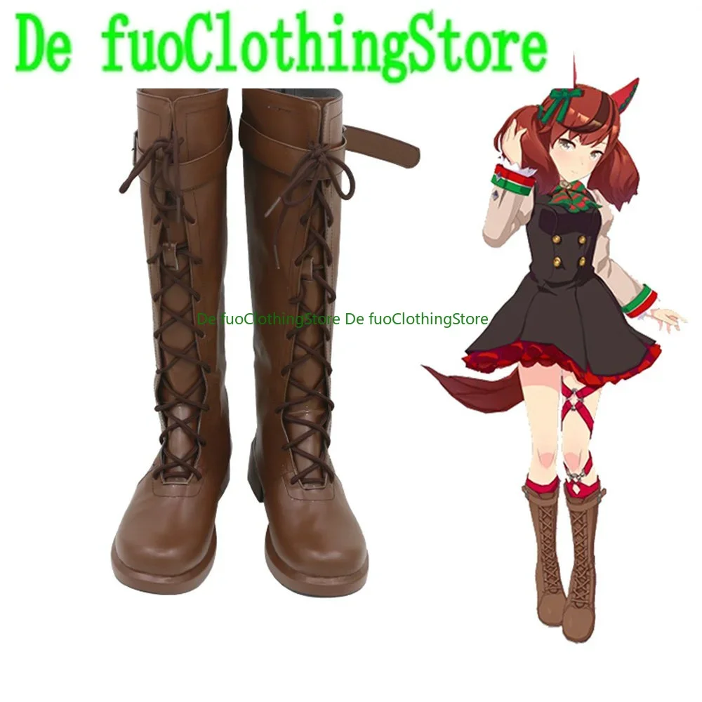 

DefuoClothing Shoes Store Pretty Derby Nice Nature Cosplay Shoes Boots Game Anime Carnival Party Halloween Chritmas