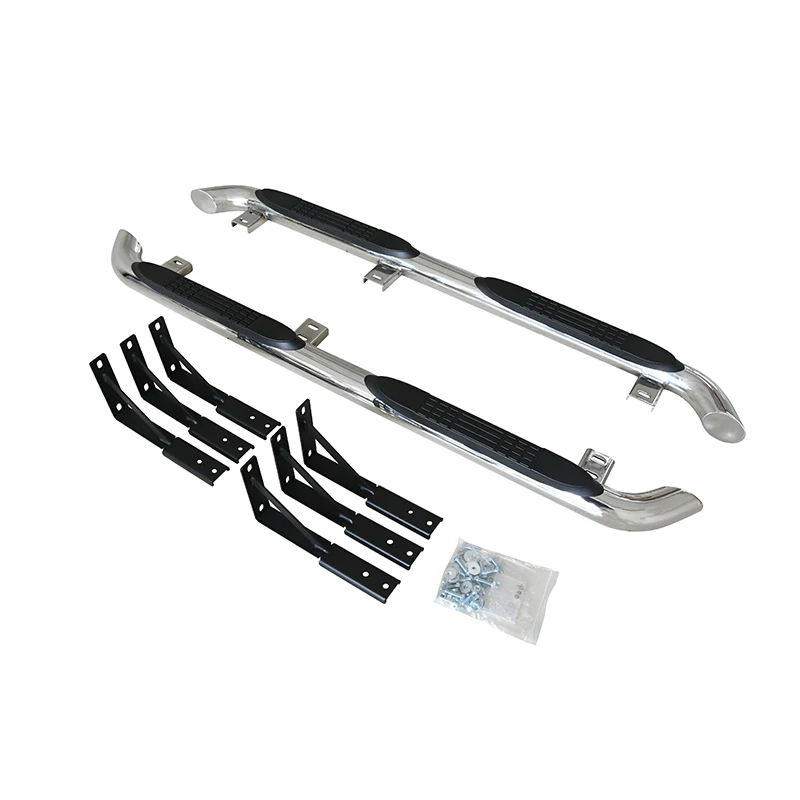 Waterproof Stainless Steel Single Left Side Running Boards Auto Exterior Parts