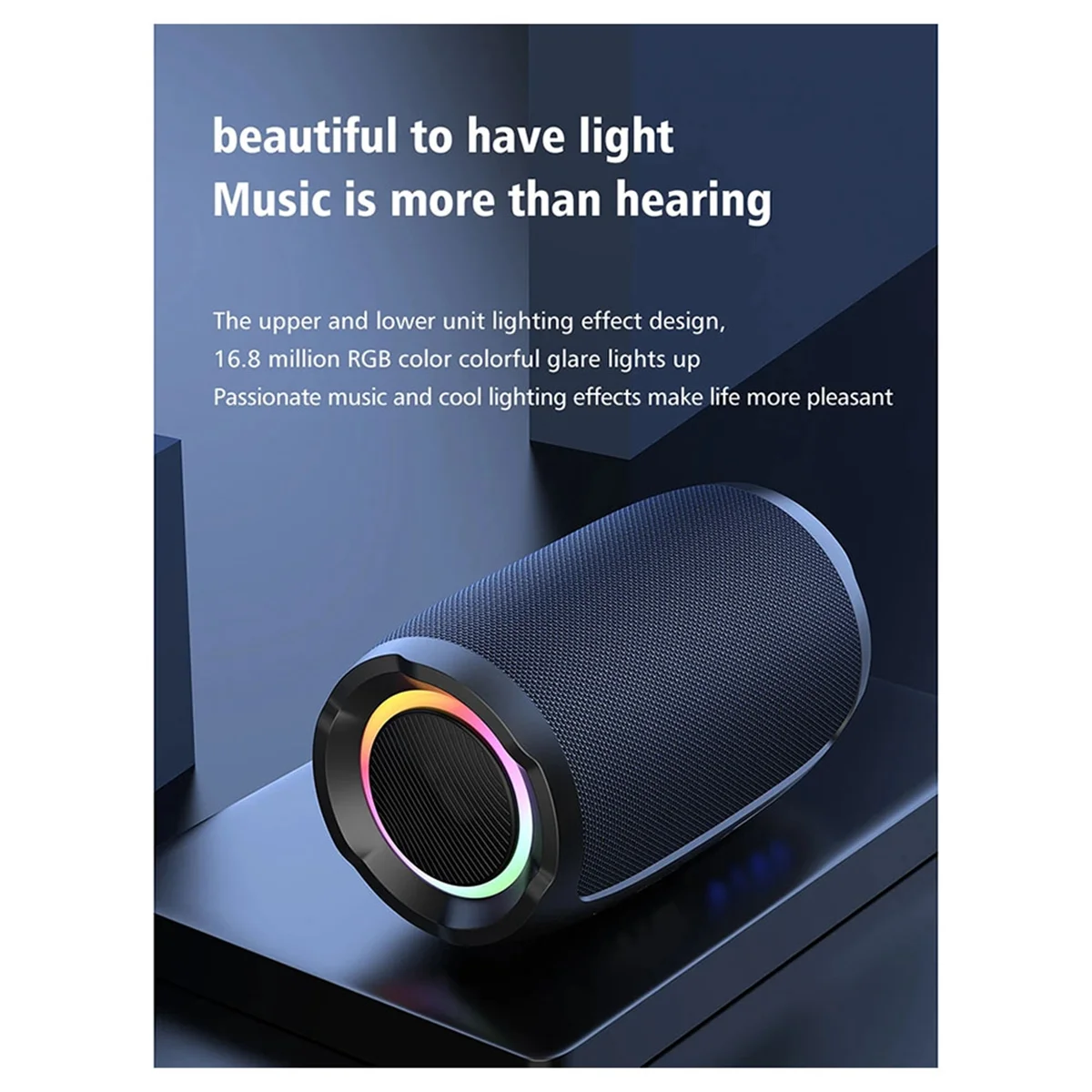 

New 3C-Portable Bluetooth Speaker 20W IPX7 Waterproof Powerful Sound Box Bass Boost Dual Pairing True Wireles Stereo Outdoor