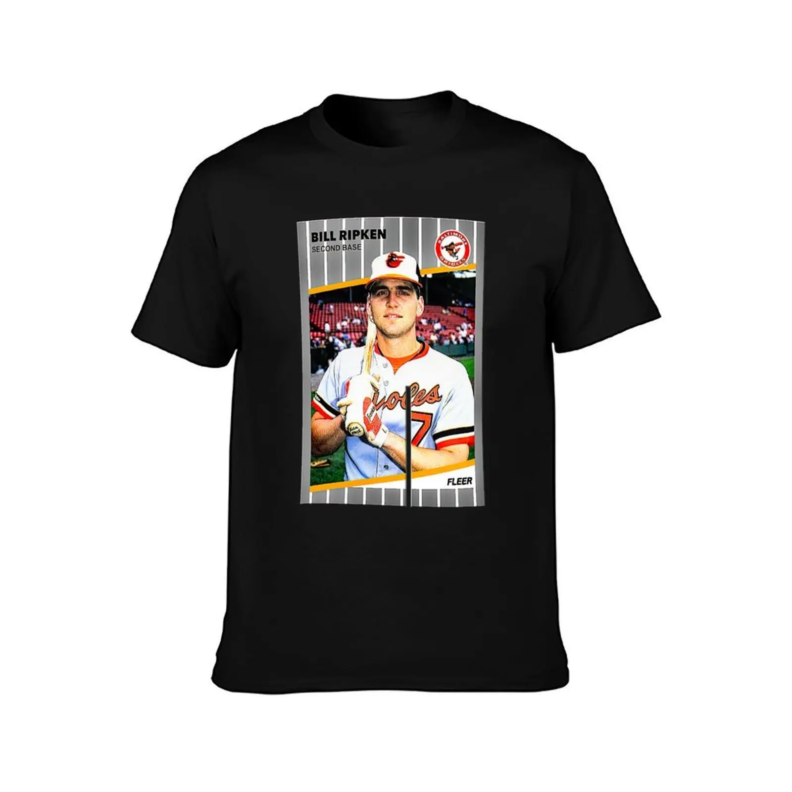 Bill Ripken 1989 Fleer Error Card T-Shirt, Summer Casual Cotton Tee, Oversized Streetwear Tops, Vintage Graphic Print
