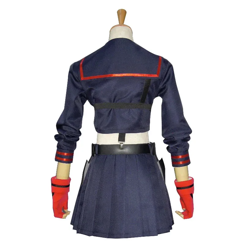 ABC123KILL La KILL Ryuko Senketsu طقم ملابس تنكري موحد Matoi Ryuuko Wigx;3,f'6,h.7;j