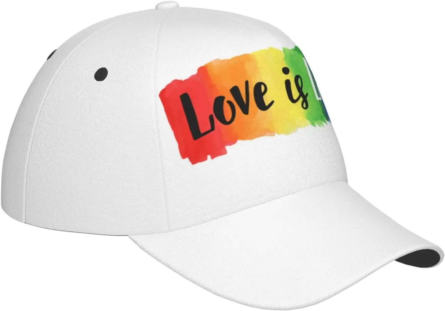 لطيف LGBT 09 مثلي الجنس فخر قبعة بيسبول للرجال النساء خمر قوس قزح قبعة بيسبول قابل للتعديل أبي قبعة