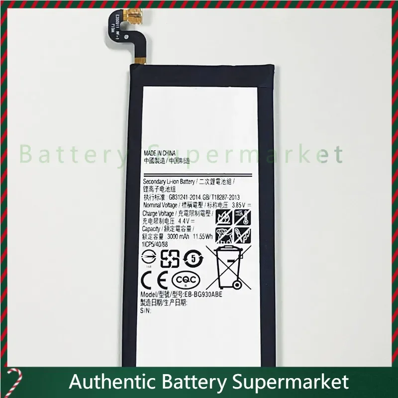 

Новый аккумулятор для Samsung Galaxy S7, G930F, G930K, G930L, G930U, G930S, G930A, G930T, G930V, G930P G930R 3,85 В 3000 мАч EB-BG930ABE