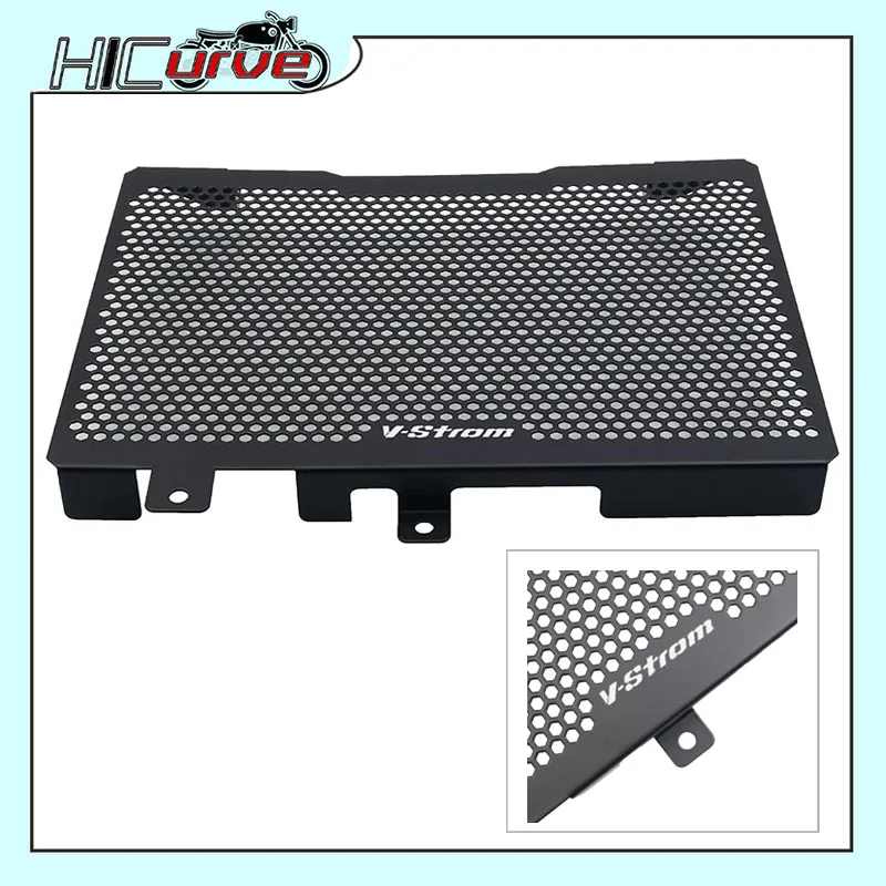 Motorcycle Radiator Grille Cover Guard Stainless Steel Protection For Vstrom V-STROM 650XT 650 XT 2017-2021 2020