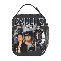 Tokio Hotel Tom Kaulitz Insulated Lunch Bags High Capacity Lunch Container Thermal Bag Tote Lunch Box School Food Handbags