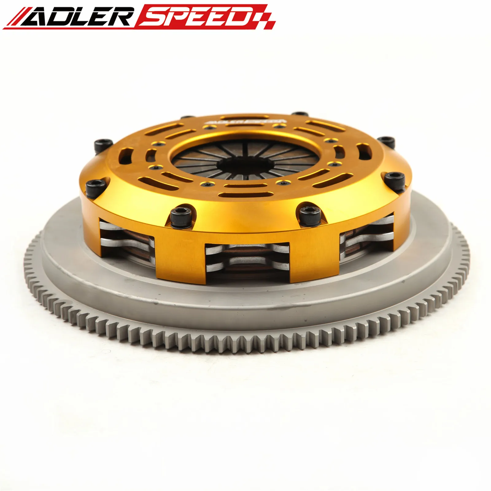 

ADLERSPEED Racing Twin Disk Clutch Kit For 01-06 BMW M3 E46 6-SPEED Standard WT