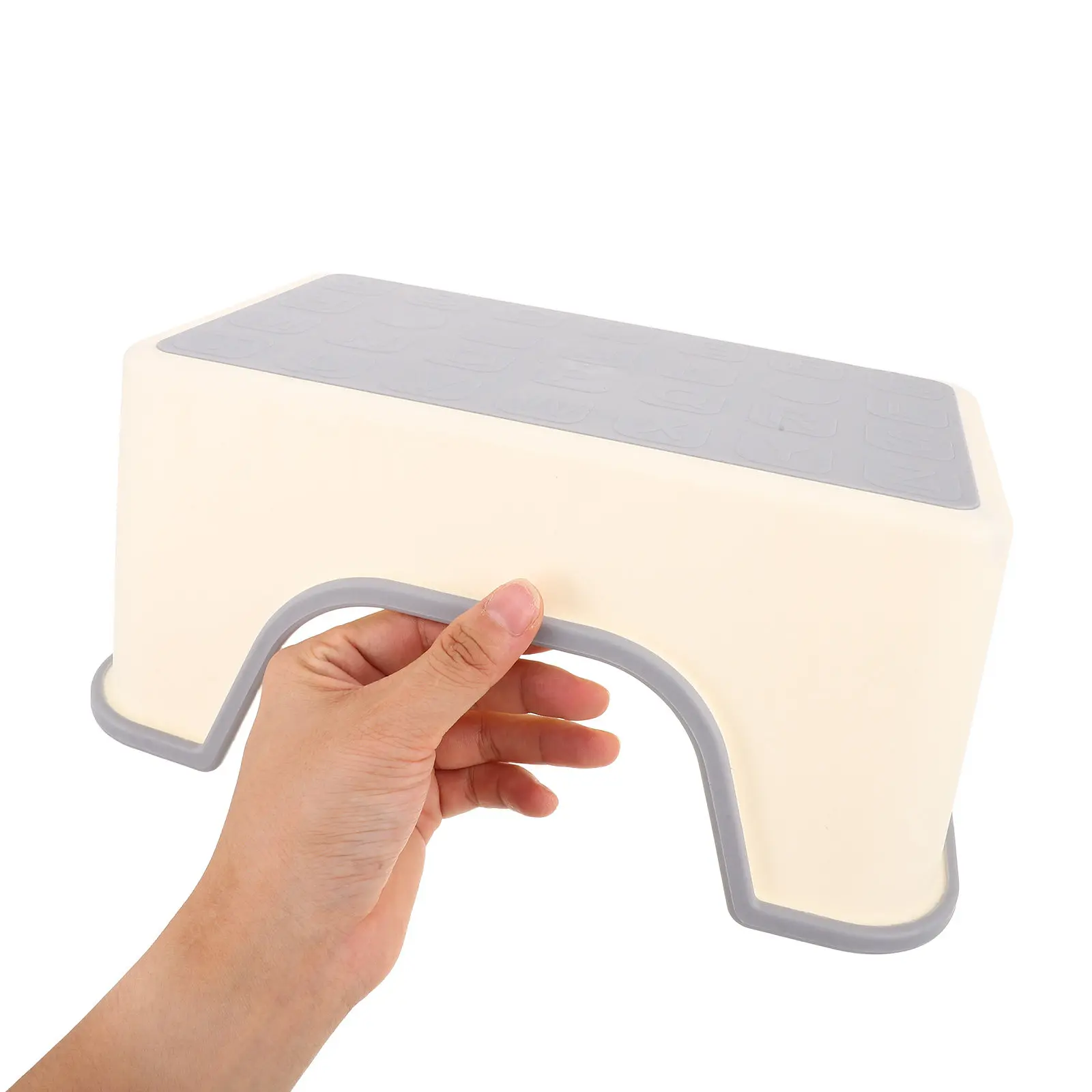 バスルーム用トイレ踏み台、子供用、排泄用、高さ53cm、滑り止め加工、しゃがみ姿勢用、足置き、幼児用、バスルーム用サポート