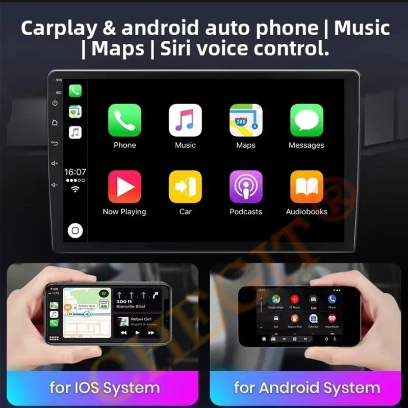 7 9 10”Android 13 64G Multimedia 2Din Car Radio Carplay Auto Player GPS Navigation for Toyota Hyundai Nissan Kia LADA FIAT VW