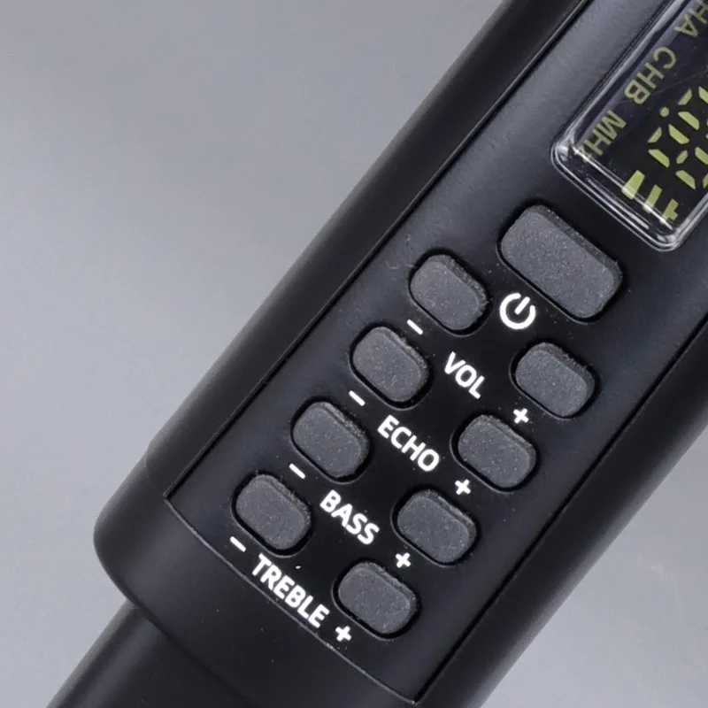 2.4G Wireless Dynamic Microphone with Charging, Reverb, Professional Performance & Karaoke, Bass/Treble Adjustment, Home Enterta
