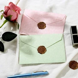 Candy Color Papel Envelopes, Alto Grau, Envelopes De Dinheiro, Festa De Casamento, Eventos Convites Cartões, Postais Capa, Kawaii, 250g, 5Pcs