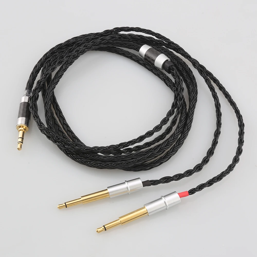 16 Core 7N OCC Mã Não Đen Tai Nghe Cáp Cho Meze 99 Kinh Điển NEO NOIR Tai Nghe Tai Nghe