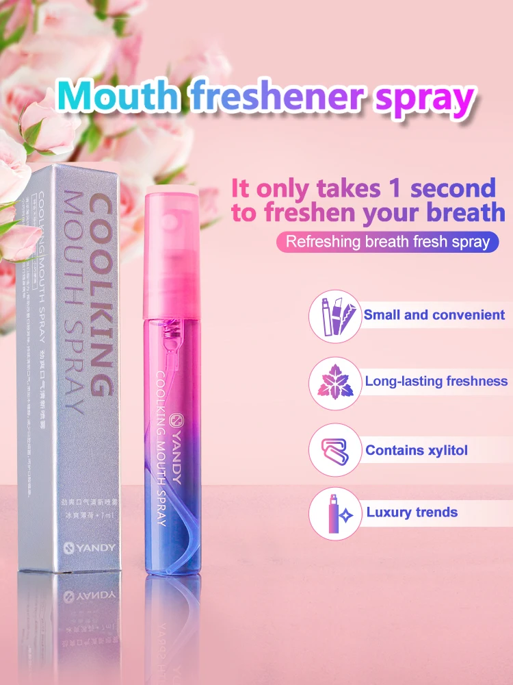 

Dating mouth spray，breathing freshener，mouth freshener spray ，Removes bad breath，The effect is long-lasting and easy to carry