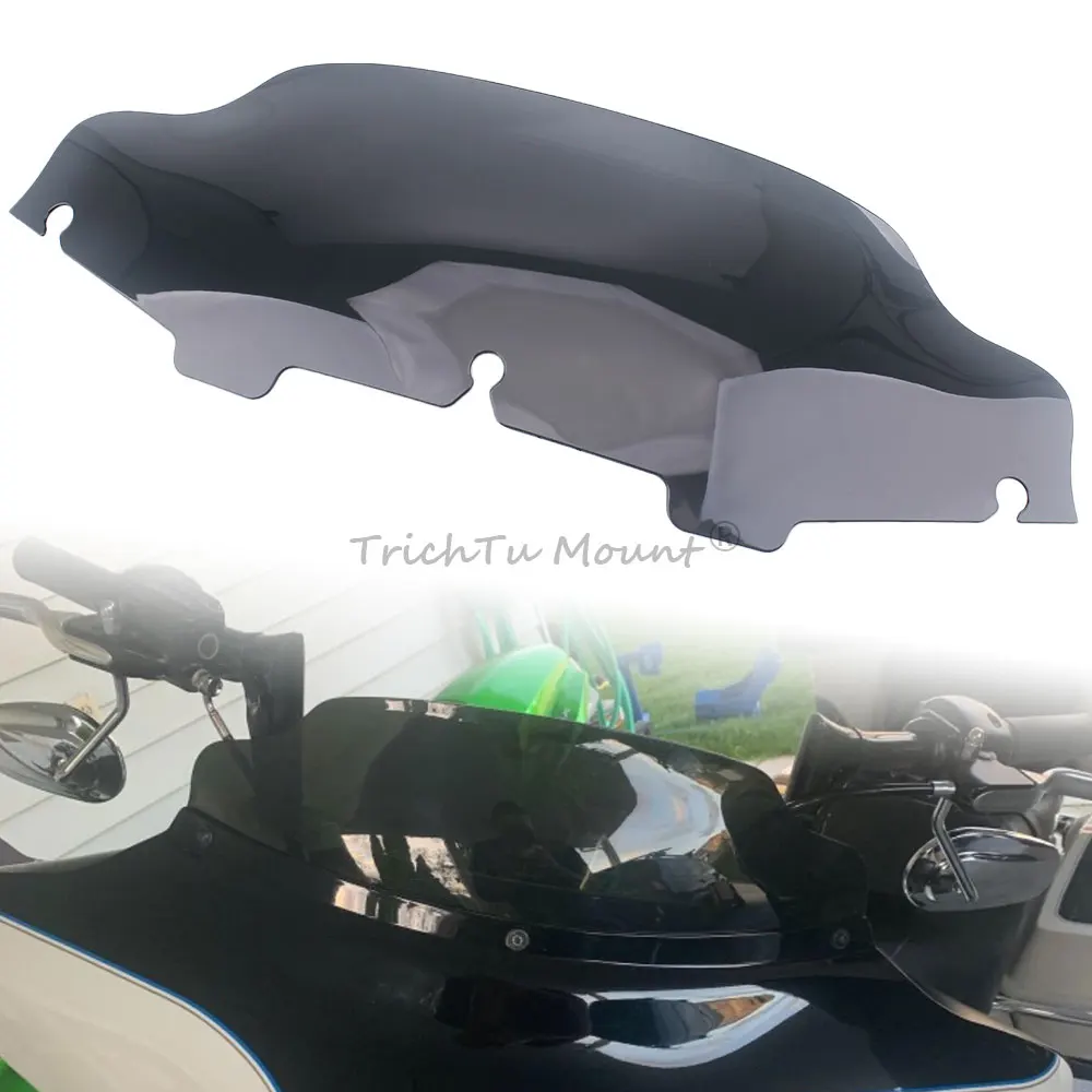 

Ветровое стекло 6 дюймов для Harley Touring Electra Glide Street Glide Ultra Limited Trike 1996-2013, АБС-пластик, светло-дымчатое
