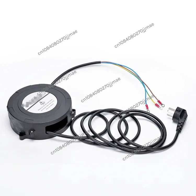 

3pin 0.75mm² 4.5meters cable reel drum electric cord reel retractable with plug