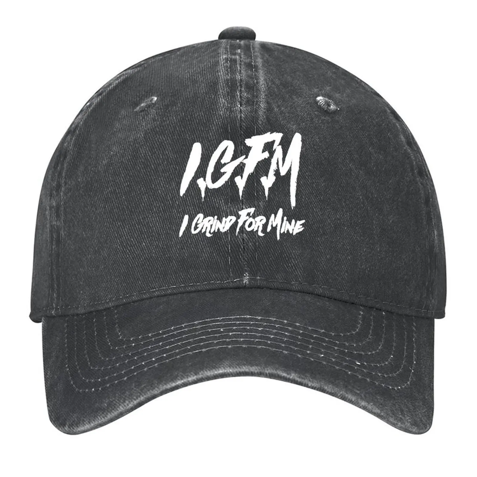 

IGFM I Grind For Mine Бейсбольная кепка Рыболовная шляпа Шляпа дальнобойщика Роскошная шляпа Солнцезащитный крем Одежда для гольфа Мужская женская