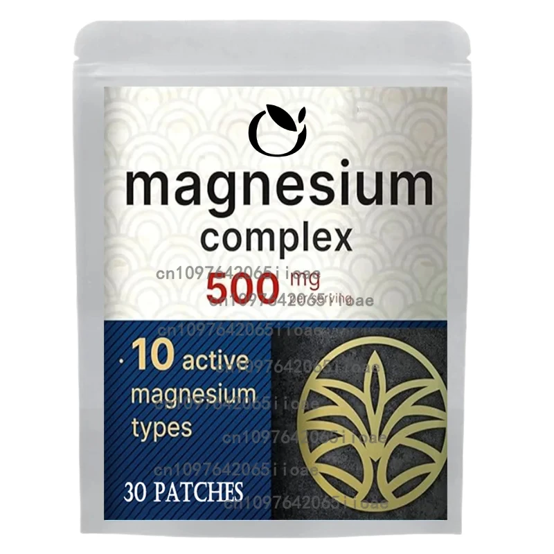 

Магниево-комплексные трансмимерные пластыри для поддержки сна, мышц, мозолей и здоровья сердца, 30 пластырей