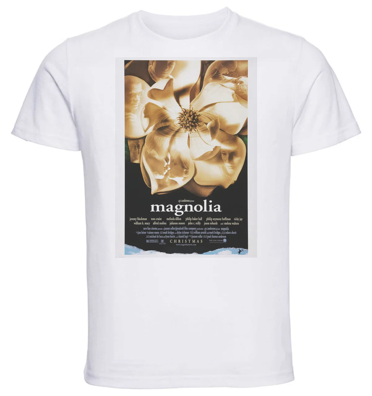 T-shirt Unisex - White - Playbill Film - Magnolia