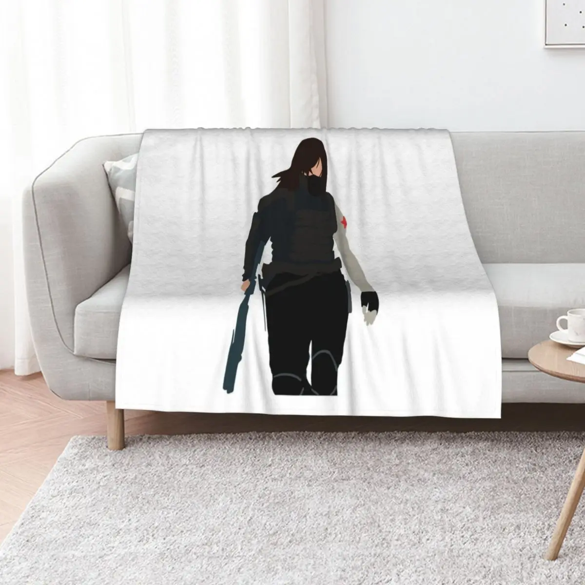 The Forgotten Soldier Throw Blanket Stuffeds Camping for babies Bed Fashionable warm winter Softest Blankets