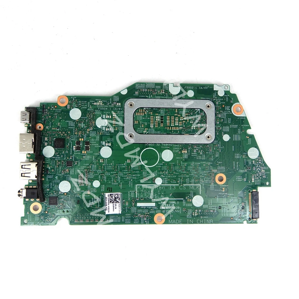 Imagem -02 - Laptop Motherboard 179451 com Cpu I58265u I79565u 8gb 16gb de Ram Totalmente Testado para Dell Inspiron 13 7380