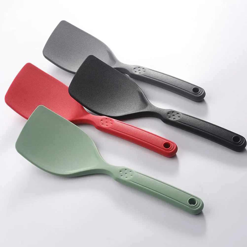 

Silicone Rice Spoon High Temperature Resistance Non-Stick Lightweight Portable For Kitchen Cooking Camping Picnic