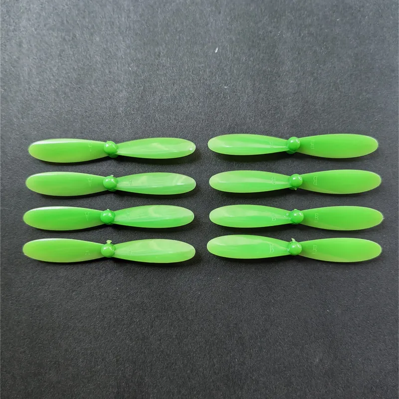 8PCS 1mm Shaft Propeller for DIY RC Airplane Quadcopter Drone Model CW CCW Plastic Prop Length 55mm