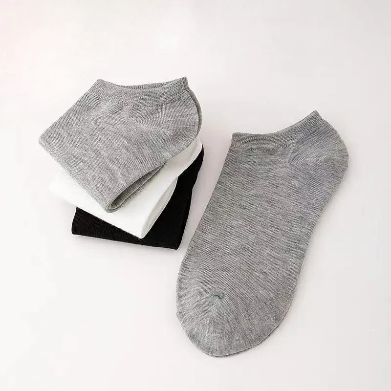 24 Paar klassische Söckchen | Atmungsaktive, einfarbige – bequeme Alltagssocken für Jungen und Mädchen, nur Handwäsche, atmungsaktiv – Detail 5
