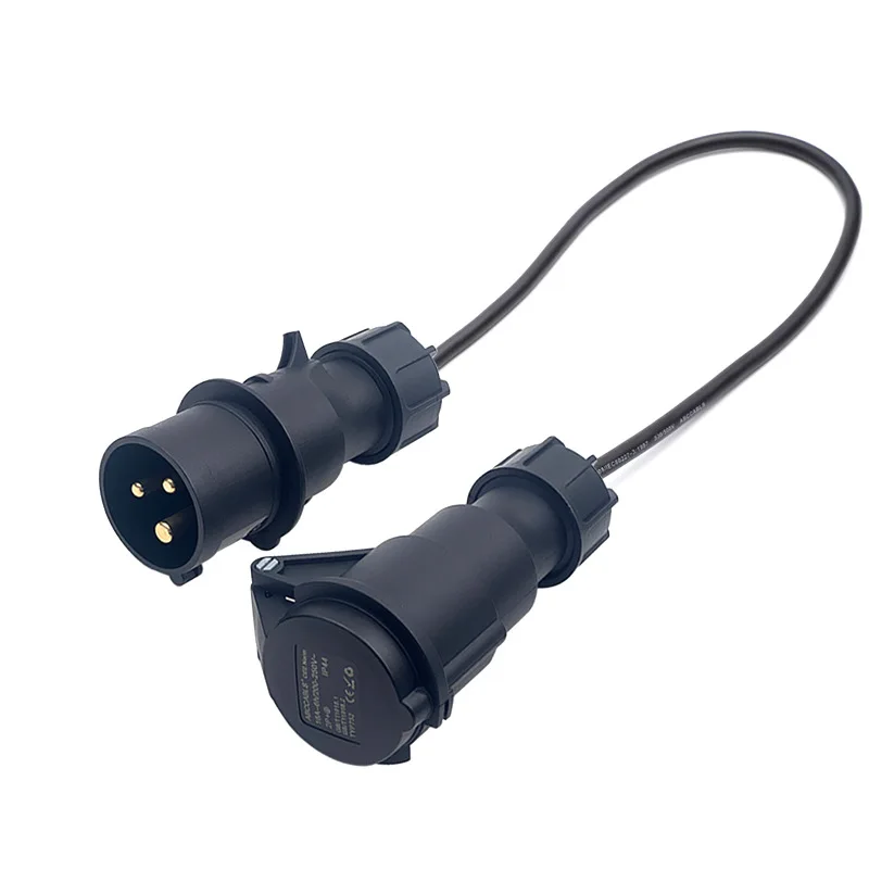 3 Core 2.5 Square Performance Wire Cord 16A Waterproof Contion Line with Pure Copper Wire for Sta Lighting Power Supply