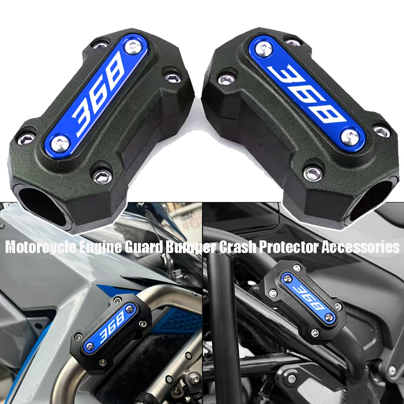 

Motorcycle Accessories Engine Guard Bumper Crash Protector Fit For ZONTES 368G 368E 368M 703F ADVENTURE 703 F ADV 368 G E M K