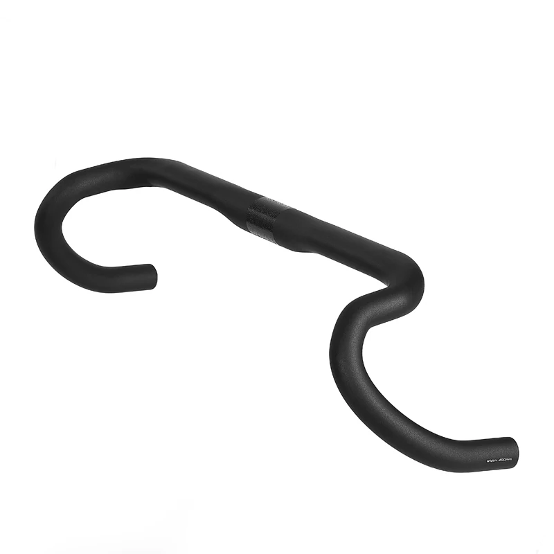 Ohne Logo Neuer Carbon-Gravel-Lenker mit Großer Flare-Bar für Cyclocross und Rennräder, 400/420mm Carbonfaser-Fahrradlenker – Detail 6