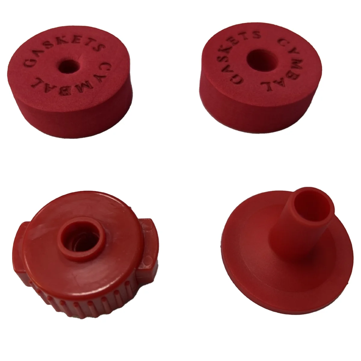 Red Cymbal Protection Cotton Felt Sponge Pad Cymbal Quick Release Cap Quick Release Drum Set Accessories