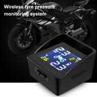 Durable USB Rechargeable Dustproof Waterproof Motorcycle TPMS Monitor System Safe Motorcycle Tire Monitor for Motorcycle