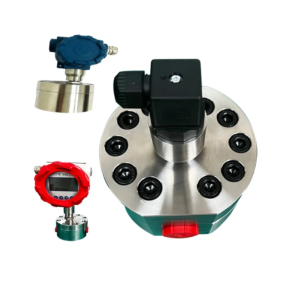 Micro Oval Gear Volume Flowmeter Mini Flow Meter Liquid Water Flow Sensor High Pressure Micro Flowmeters