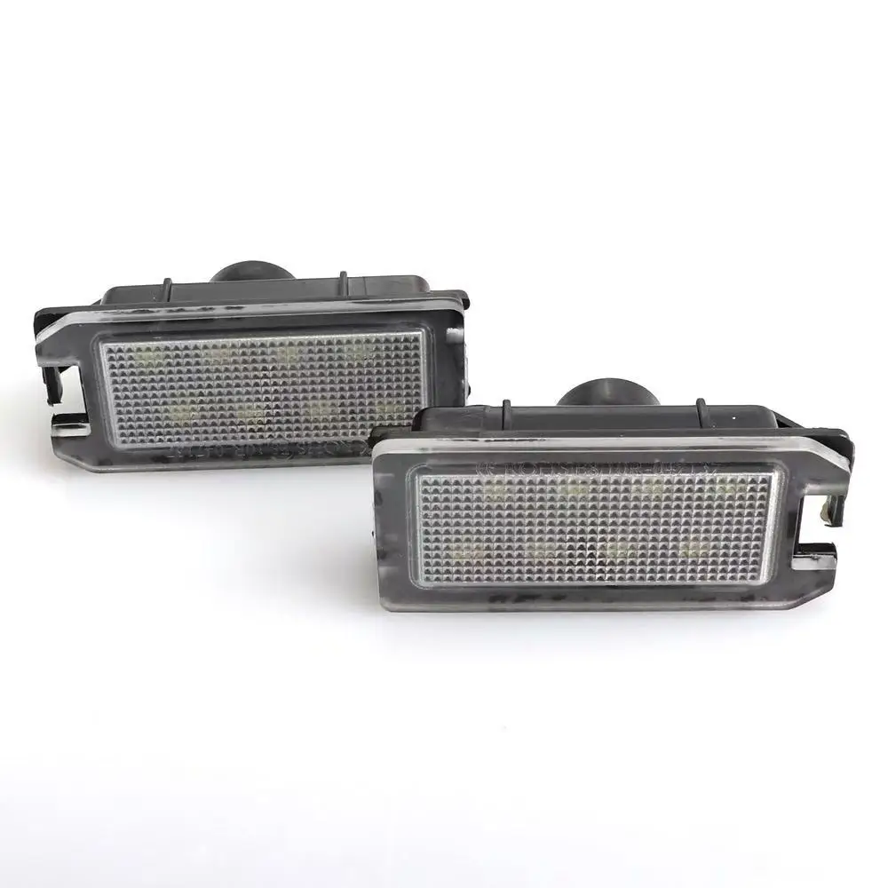 

2PCS LED Spotlight License Plate Light For Cherokee High Brightness White 12V CANbus Error Free Number Plate Lamp Car Accessorie