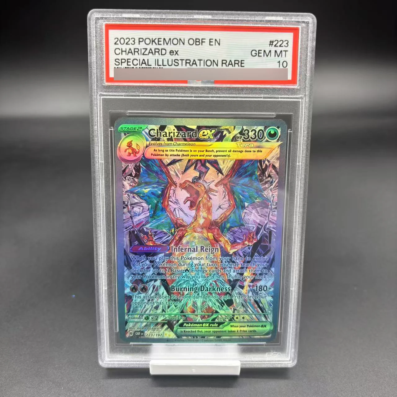 

Diy Ptcg английская версия Charizard Ex 10 очков рейтинг карты копировальная версия игры аниме коллекционные карты подарочная игрушка