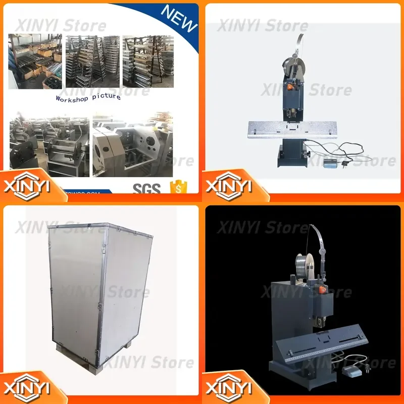 Electric Single Head Wire Binding Machine for Manual Saddle Stitching with Optional Stitching Head