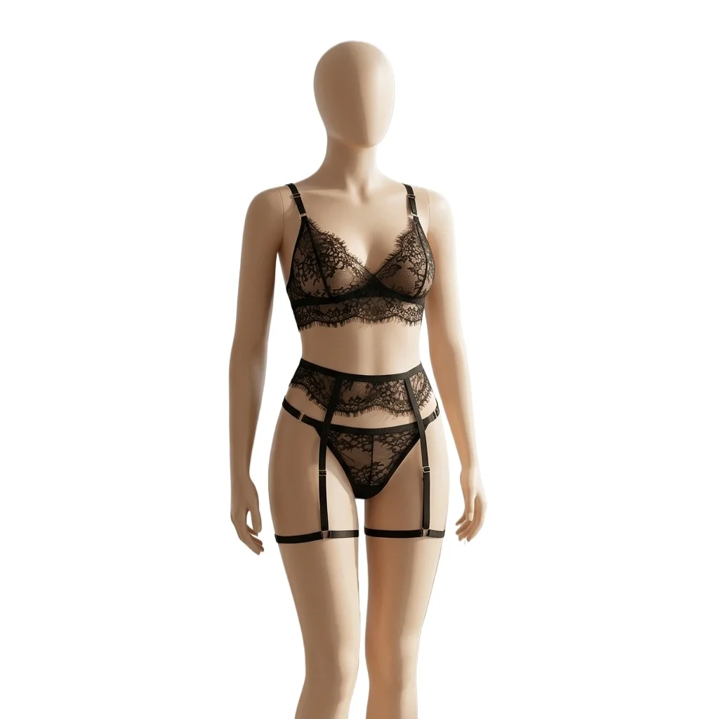 Lingerie Women's Underwear Set Lace Lingerie Set Female Underwear Set Lace Bra Panties Underwear Women