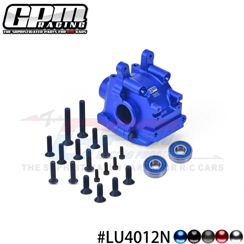 GPM Alu 7075  Front /Rear Bulkhead Larger Bearings LOS232023 For Lasernut Tenacity Ultra 4 DP Pro