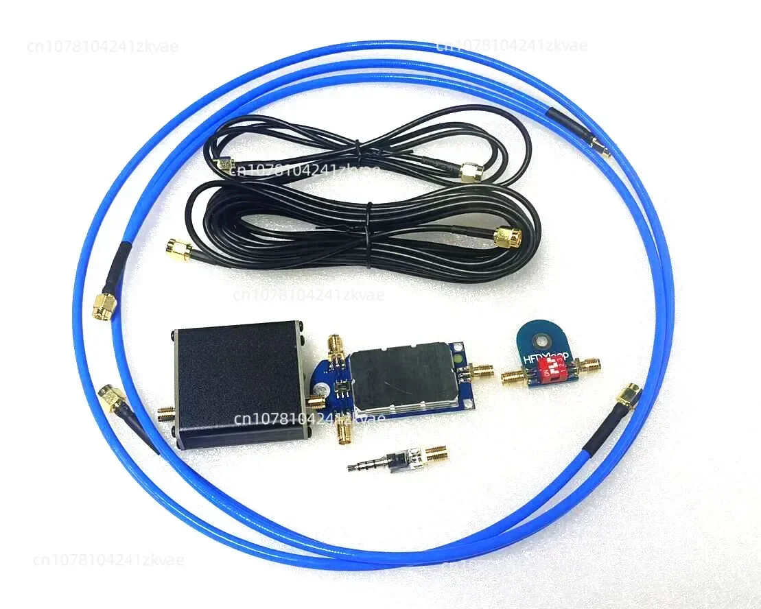 HFDY Loop Wideband Active Small Magnetic Loop Antenna HF Short Wave AM FM VHF UHF For SDR Receiver Radio Tescun Malahiteam