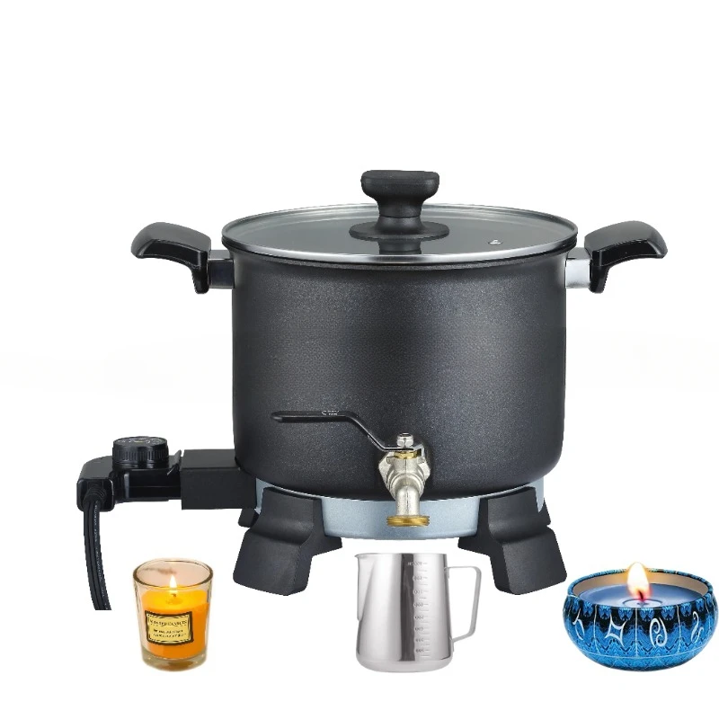 for 5L Non-Stick black candle wax melter  making equipment