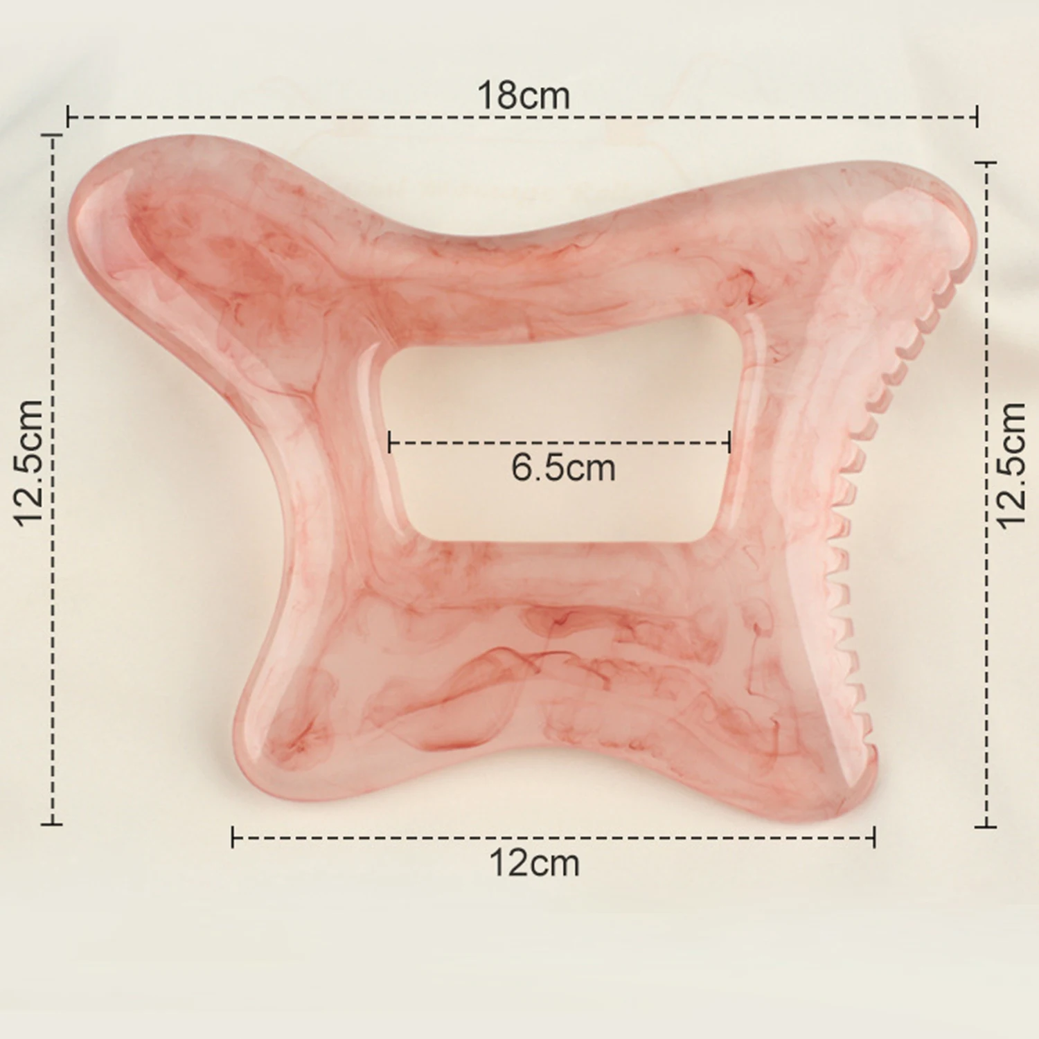 Resin Body Gua Sha Tool Large Gua Sha Body Tool Cellulite Massage Tool Lymphatic Drainage Tool for Face, Back Body Shaping Tools image 6