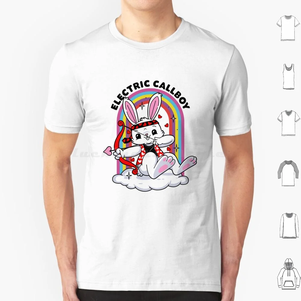 Love Bunny T Shirt 6xl Cotton Cool Tee Electric Callboy Electric Callboy Band Electric Callboy Music Electric Callboy Tour