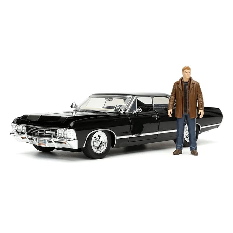 JADA Toys Supernatural 1967 Chevrolet Impala Sport Sedan schaal 1:24 gegoten model JD32250 - afbeelding 2
