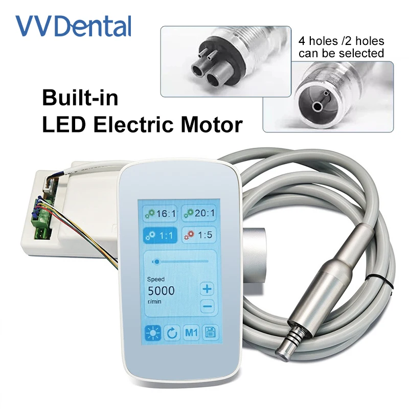 VVDendal Model B Electric Motor Touchscreen 2-Port/4-Port Built-In Dental Chair Control System for Medical Equipment