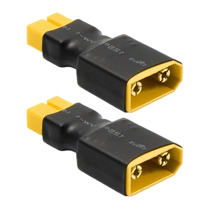 R53C AntiAging XT90 to XT90 Power Adapter Connector for Repair and Wiring Setups
